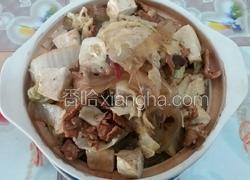 白菜粉条炖豆腐