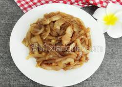 葱头炒五花肉