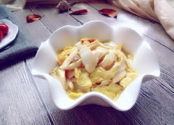 杏鲍菇炒鸡蛋