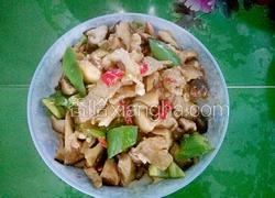 尖椒香菇肉片