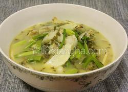冬笋雪菜鱼骨头汤