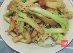 干煸菜花的做法图解7