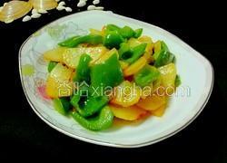 大辣椒炒土豆片