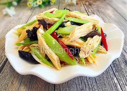 凉拌香芹腐竹