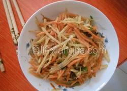 胡萝卜炒土豆丝