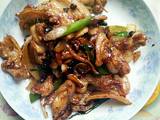 姜葱炒五花肉