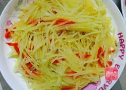 醋溜土豆丝的做法图解5