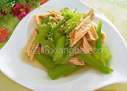 芹菜拌腐竹