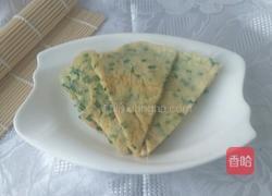韭菜鸡蛋饼的做法图解7