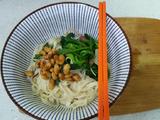 菠菜拌面（早餐）