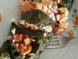 日食巨无霸寿司（样子不好看但味道香）的做法[图]