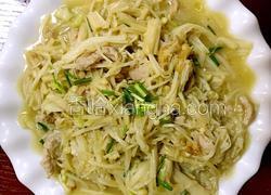金针菇炒肉丝