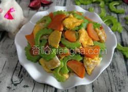 苦瓜炒鸡蛋