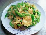 扁豆炒蛋
