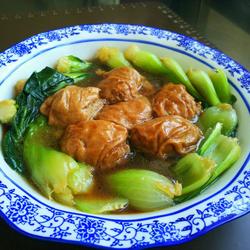 油面筋裹肉的做法[图]
