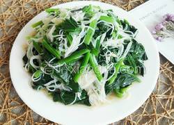 凉拌菠菜粉丝