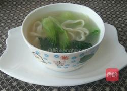 油菜汤面的做法图解10