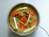 腊排骨肚条猪蹄汤锅