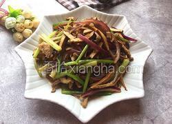 瘦肉炒三丝