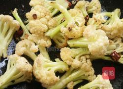干锅肉丝菜花的做法图解9
