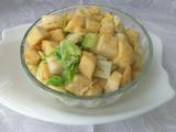 甘蓝炒馍丁