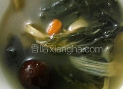 猪肉菜干山药汤