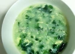 菠菜鸡蛋汤