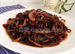 干豆角粉丝肉