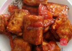 番茄脆豆腐的做法图解6