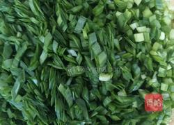 韭菜河蚌馅肉饼的做法图解5