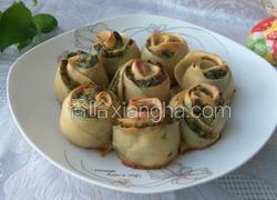 春暖花开……烤玫瑰花饺