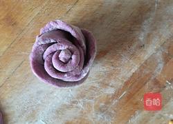 紫薯、南瓜、玫瑰花的做法图解10