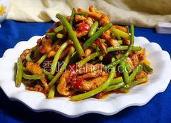 蒜薹鸡肉丝