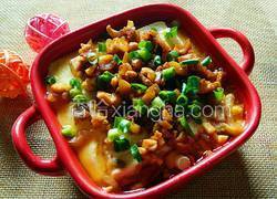 豆腐肉末蒸蛋