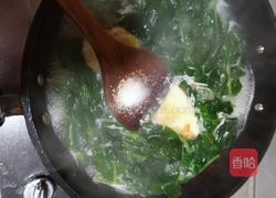 菠菜鸡蛋虾米面条的做法图解9