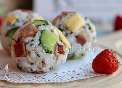 培根芝士饭团