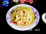 素炒豆腐皮
