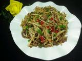 芋头丝炒牛肉