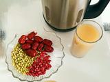 红枣花生豆浆
