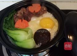 腊肠煲仔饭的做法图解7