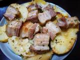 法式家常菜土豆焖五花肉的做法[图]