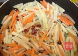 土豆炒胡萝卜的做法图解6