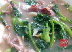 鱿鱼仔青菜汤的做法图解4