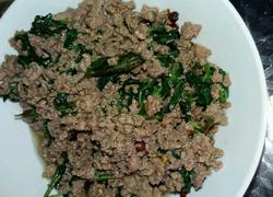 薄荷炒牛肉末