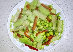 丝瓜炒毛豆