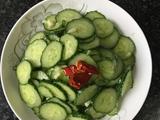 蒜泥黄瓜片