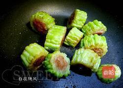 苦瓜酿肉的做法图解4