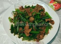 香芹炒肉片