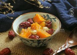 南瓜红枣莲子甜汤