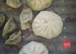 早餐皮蛋粥＋煎包子的做法图解5